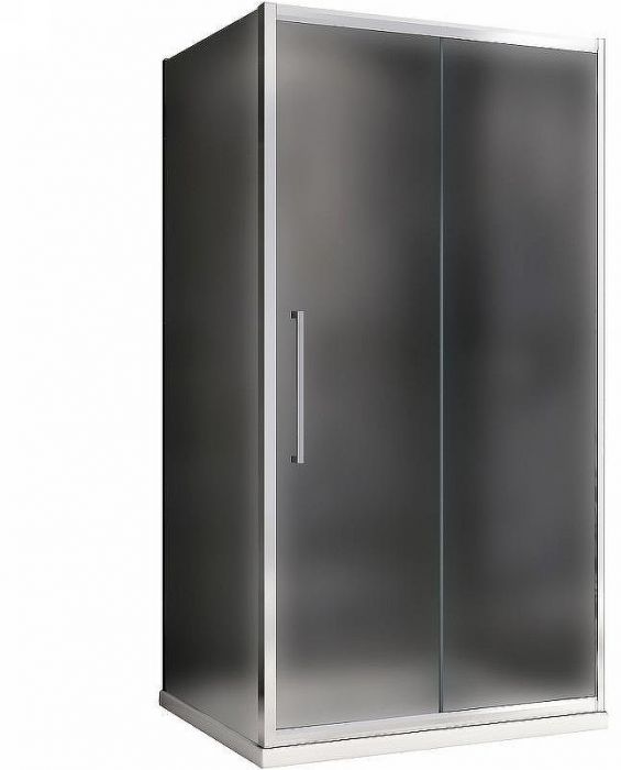 Душевой уголок Abber Schwarzer Diamant 110x60 AG30110MH-S60M профиль Хром стекло матовое