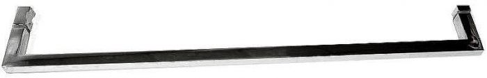 Душевой уголок Abber Schwarzer Diamant 110x60 AG30110MH-S60M профиль Хром стекло матовое