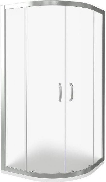 Душевой уголок Good Door Infinity R-90-G-CH 90x90 профиль Хром стекло Грейп