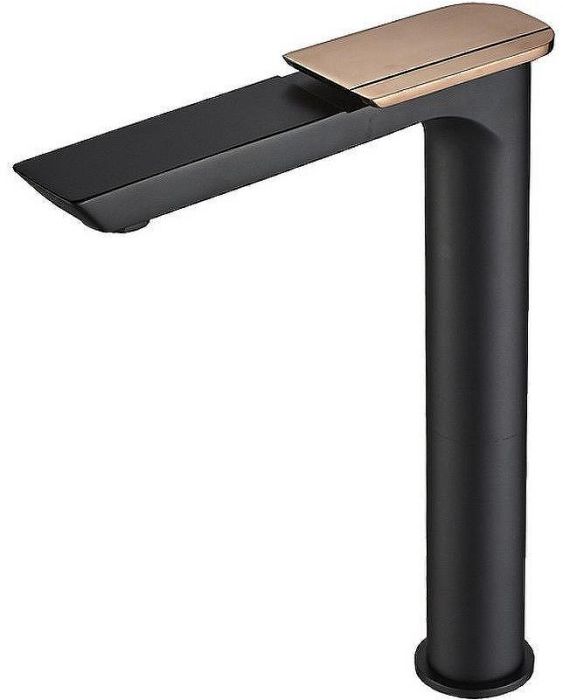 Смеситель для раковины Boch Mann Como BG XL BM9632 Черный матовый Золото