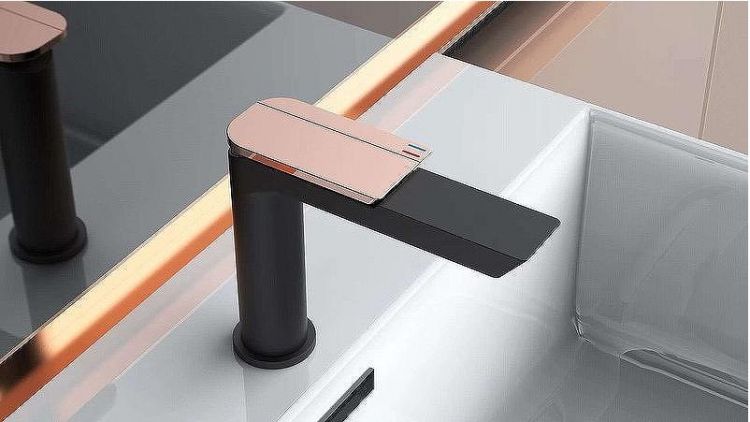 Смеситель для раковины Boch Mann Como BG XL BM9632 Черный матовый Золото Смеситель для раковины Boch Mann Como BG XL BM9632 Черный матовый Золото