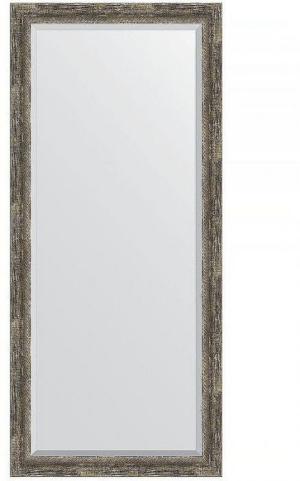 Зеркало Evoform Exclusive 163х73 BY 3590 с фацетом в багетной раме - Старое дерево с плетением 70