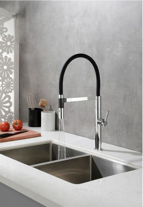 Смеситель для кухни Paulmark Leader Le214101-CR Хром