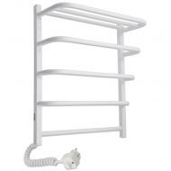Полотенцесушитель электрический Laris Стандарт с полочкой П5 66х50 белый
