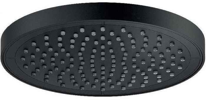 Верхний душ Nobili AD139/10CBM Черный матовый