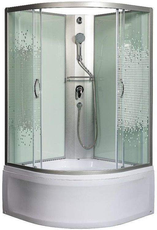 Душевая кабина Мономах Б/К 80x80x43 С МЗ 10000005786 без гидромассажа