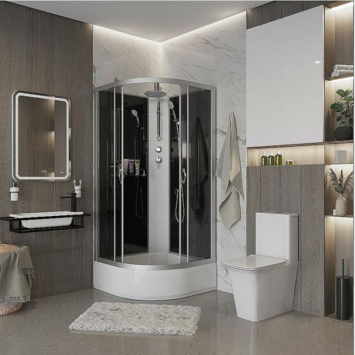 Душевая кабина Niagara Classic 80x80  NG-3503-14BKT без гидромассажа