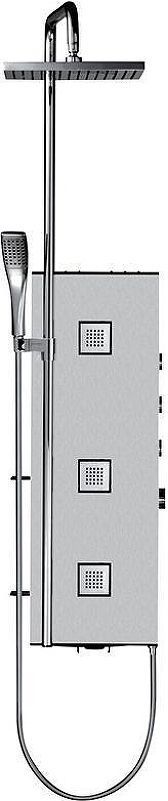 Душевая панель Jacob Delafon Watertile tower E3872-185 с гидромассажем с термостатом цвет Хром