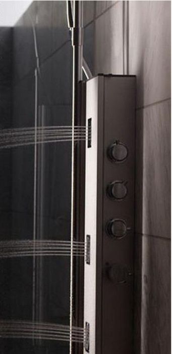 Душевая панель Jacob Delafon Watertile tower E3872-185 с гидромассажем с термостатом цвет Хром