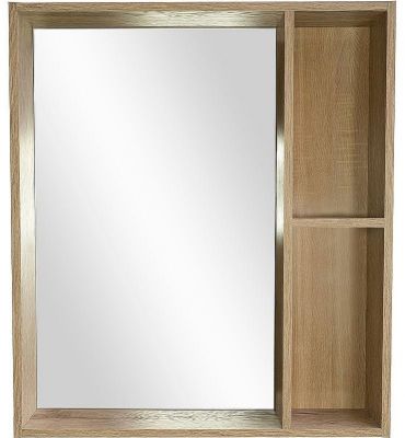 Зеркало Bellezza Рона 70 4614111030502 Натуральный дуб