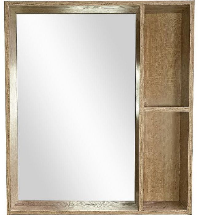 Зеркало Bellezza Рона 70 4614111030502 Натуральный дуб