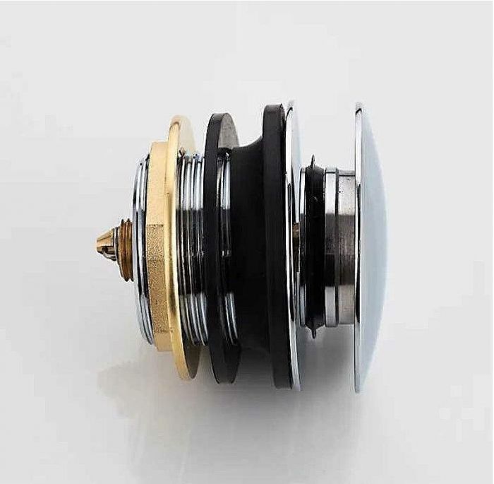 Донный клапан Frap F63 click-clack Хром