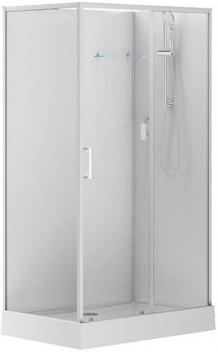 Душевая кабина Aquanet Passion EVO White 120х80 R 281968 без гидромассажа