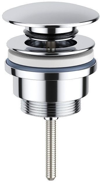 Донный клапан Wellsee Drainage System 182139000 click-clack цвет Хром Донный клапан Wellsee Drainage System 182139000 click-clack цвет Хром