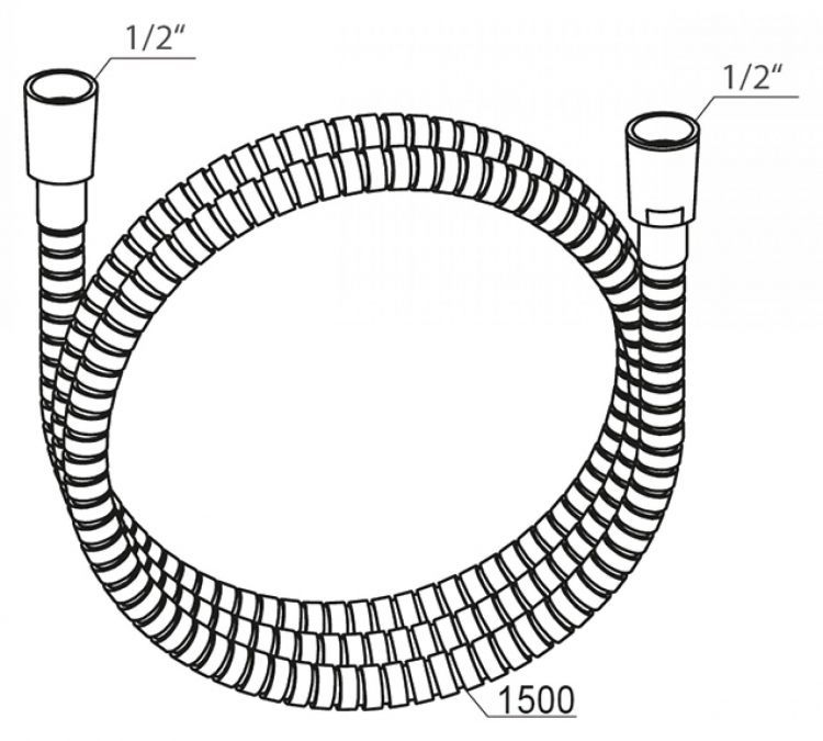 Душевой шланг Ravak 915.00 Душевой шланг Ravak 915.00