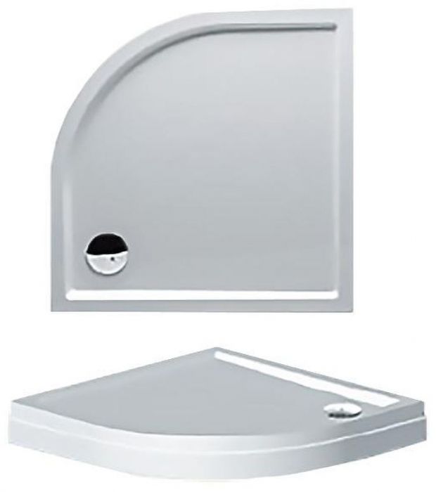 Акриловый поддон для душа Riho Davos 279 80x80 D002018005 (DA8700500000000) Белый без антискользящего покрытия