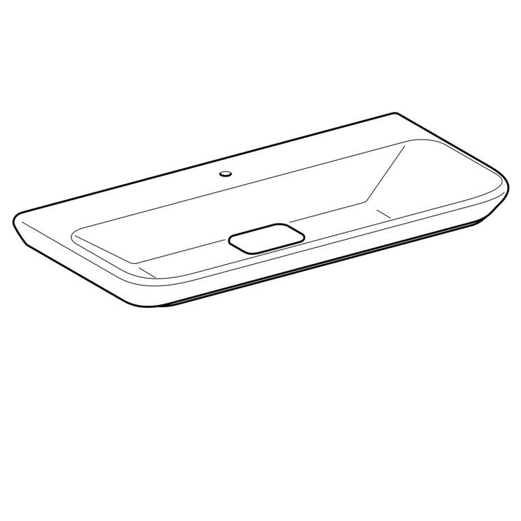 Раковина Geberit myDay 1000x480 мм [125400600]