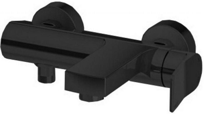 Смеситель для ванны Paffoni Tilt TI022NO цвет Черный матовый