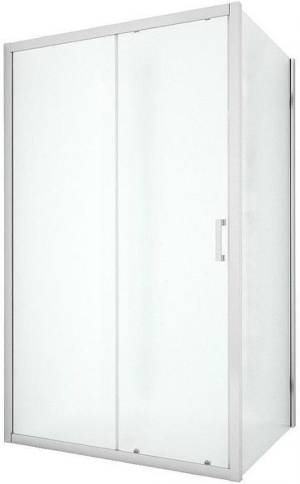 Душевой уголок New Trendy New Varia Chrome 120х80 D-0190A/D-0104B профиль Хром стекло прозрачное