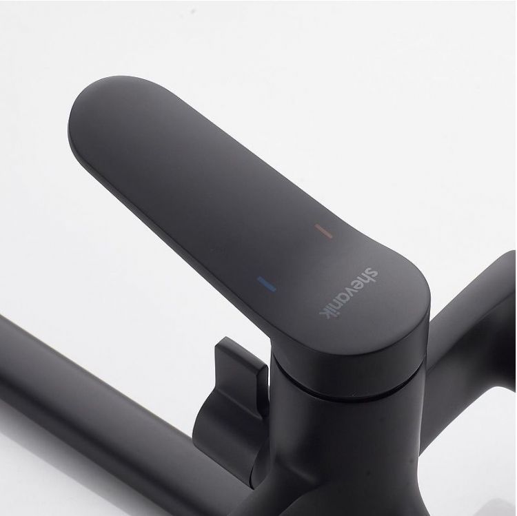 Смеситель для ванны Shevanik S43H S4322H универсальный цвет Черный Смеситель для ванны Shevanik S43H S4322H универсальный цвет Черный