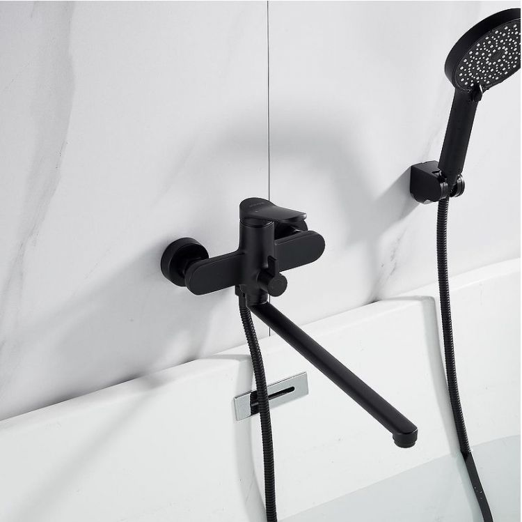 Смеситель для ванны Shevanik S43H S4322H универсальный цвет Черный Смеситель для ванны Shevanik S43H S4322H универсальный цвет Черный