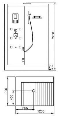 Душевая кабина Eago DZ959 F8 R Душевая кабина Eago DZ959 F8 R