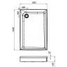 Акриловый поддон для душа AM.PM Gem 120х80 W90T-404-12080W Белый Акриловый поддон для душа AM.PM Gem 120х80 W90T-404-12080W Белый
