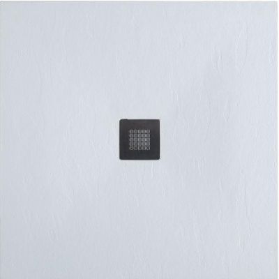 Душевой поддон из искусственного камня Allen Brau Priority 100x90 8.31004-21 Белый камень