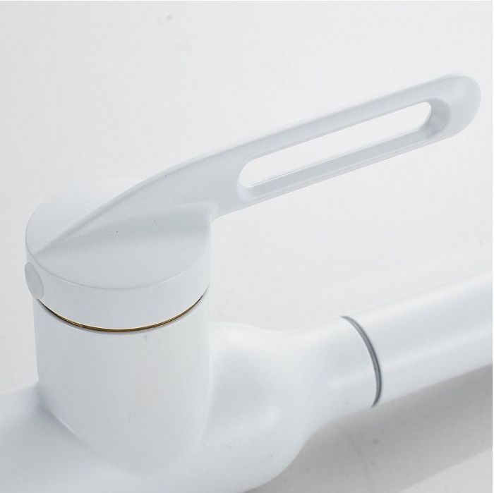 Смеситель для кухни Raffine F303C-1 цвет Белый