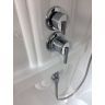 Душевая кабина Royal Bath RB 8100BP1-T-CH (прозрачное) правая