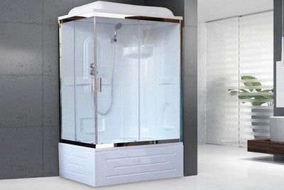 Душевая кабина Royal Bath RB 8100BP1-T-CH (прозрачное) правая Душевая кабина Royal Bath RB 8100BP1-T-CH (прозрачное) правая