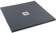 Душевой поддон из искусственного камня Aquanet Pleasure 100x100 258889 Черный