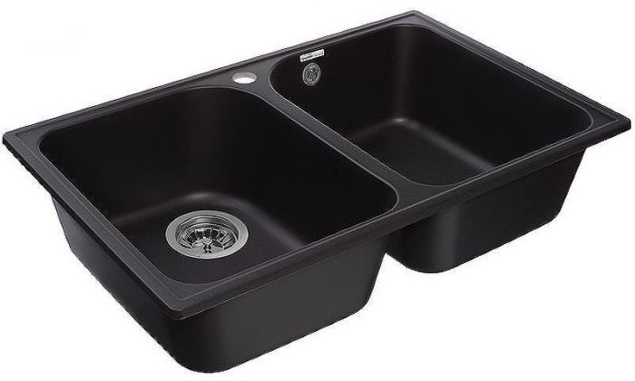 Кухонная мойка GranFest Quarz GF-Z15 Черная