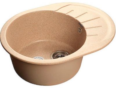 Кухонная мойка GranFest Rondo GF-R580L Песочная