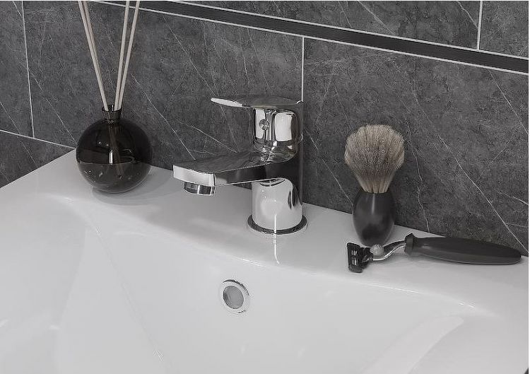 Смеситель для раковины Santek Кант WH5A02002C001 Хром Смеситель для раковины Santek Кант WH5A02002C001 Хром