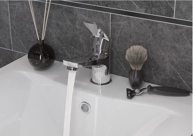 Смеситель для раковины Santek Кант WH5A02002C001 Хром Смеситель для раковины Santek Кант WH5A02002C001 Хром