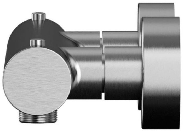 Смеситель для душа Whitecross Y brushed nickel Y1246NIB с термостатом Брашированный никель