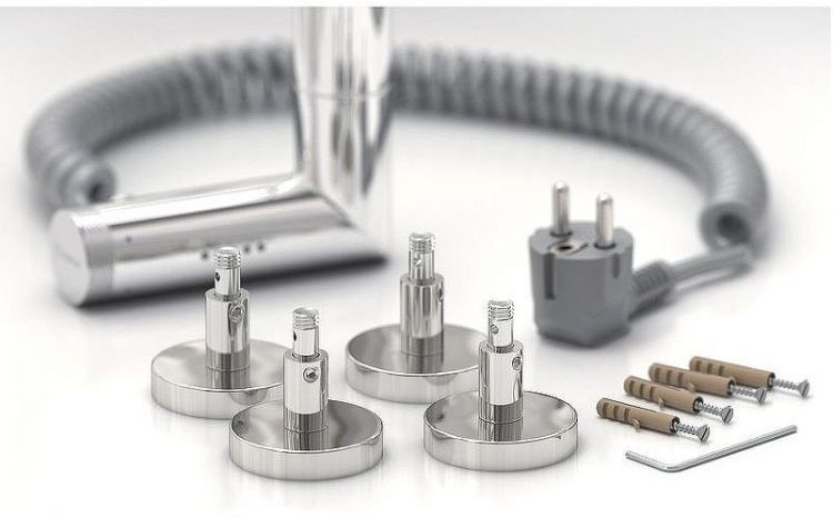 Электрический полотенцесушитель Сунержа Элегия 2.0 1200x500 L 00-5218-1250 Хром