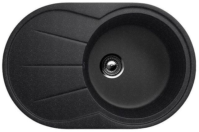 Кухонная мойка Ulgran Classic U-503-308 Черная