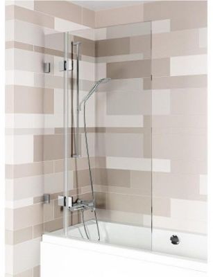 Шторка на ванну Riho VZ Scandic NXT X109V 95 L G001155120 (GX06062C1) профиль Хром стекло прозрачное