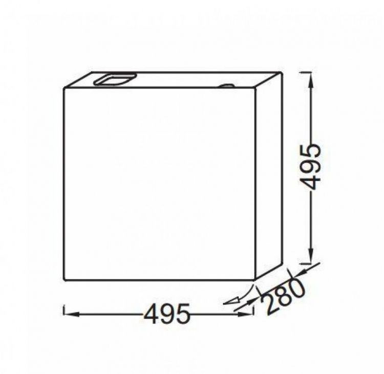 Тумба под раковину Jacob Delafon Terrace 50 см EB1178-F26 сливовый лак