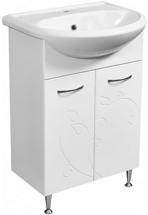 Тумба под раковину Stella Polar Фантазия 55 SP-00000227 Белая