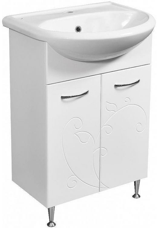 Тумба под раковину Stella Polar Фантазия 55 SP-00000227 Белая
