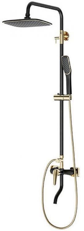 Душевая система Laguraty 7000AX Черный Золото