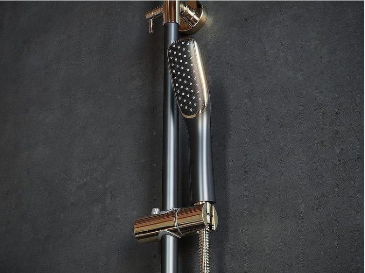 Душевая система Laguraty 7000AX Черный Золото