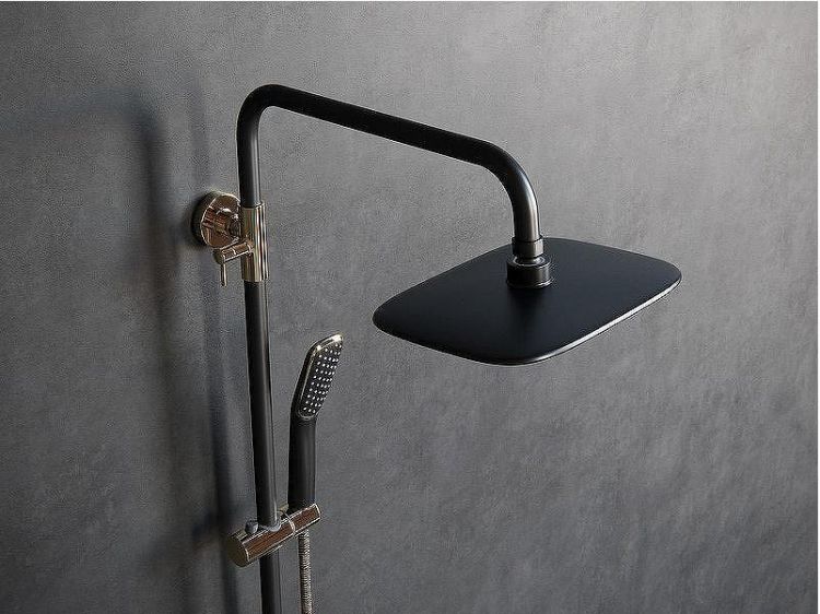 Душевая система Laguraty 7000AX Черный Золото