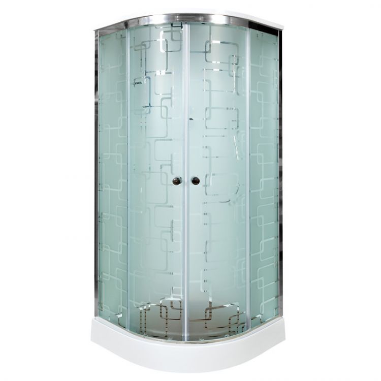 Душевая кабина Deto ЕМ 1510 с гидромассажем 100x100x220