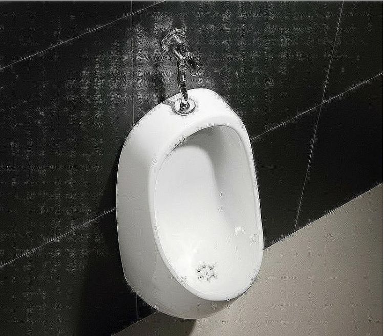 Писсуар CeramaLux X541P с кнопочным механизмом смыва Писсуар CeramaLux X541P с кнопочным механизмом смыва