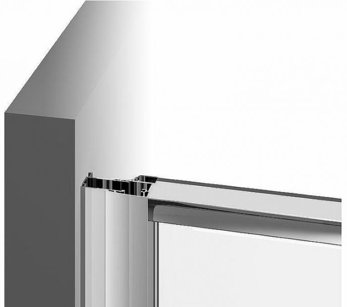 Душевая дверь Ravak Pivot PDOP2-100 03GA0101Z1 профиль Белый ручка Белая стекло Transparent