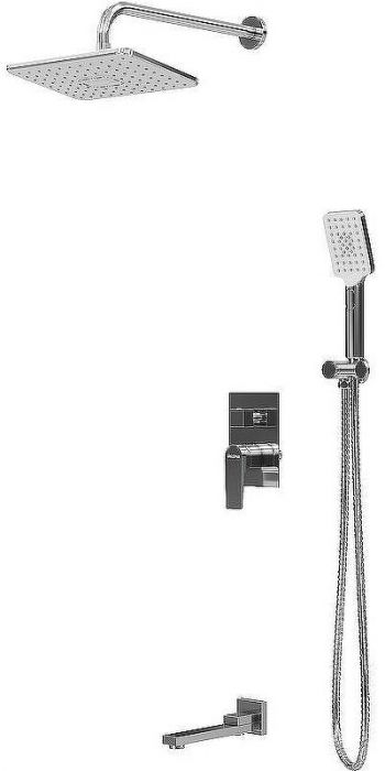 Душевая система Grossman Classic 501.K35.04.100 Хром